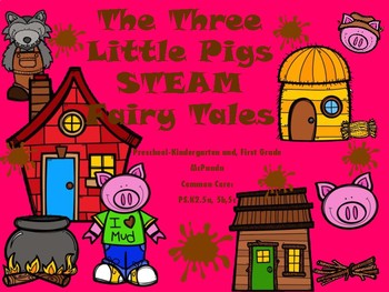 Preview of STEAMing with the Three Little Pigs!