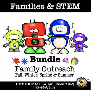 Preview of STEM and Family Activities Bundle