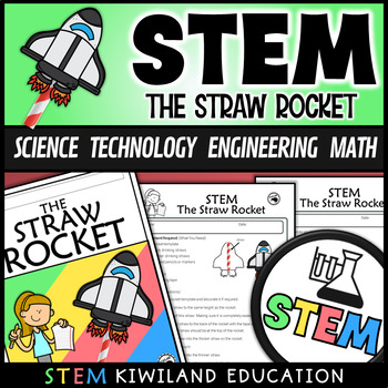 Preview of STEM Flight with Straw Rocket a Science and Engineering Challenge Activity