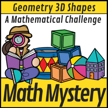 Preview of 2D and 3D Shapes Investigation with a Geometry Math Murder Mystery