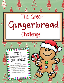 Preview of STEM Gingerbread Engineering Challenge!
