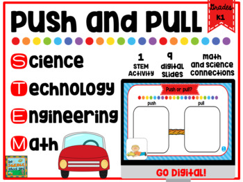 Preview of STEM Push and Pull Pack With Digital Connections
