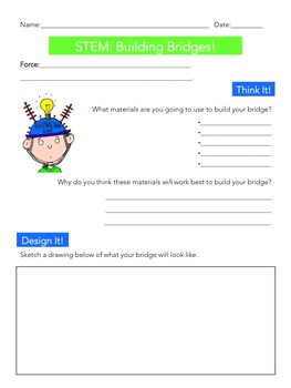 Preview of STEM Graphic Organizer
