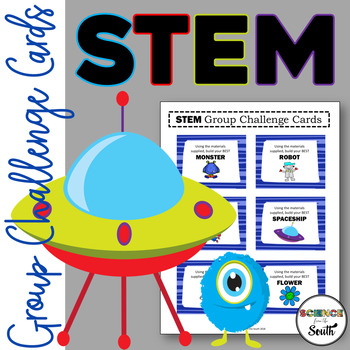 Preview of STEM Group Challenge Activity Cards