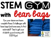 STEM Gym Challenges with Bean Bags - Set of 3 Challenges