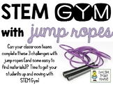 STEM Gym Challenges with Jump Ropes - Set of 3 Challenges
