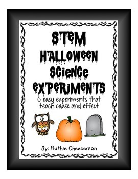 Preview of STEM Halloween Science Experiments