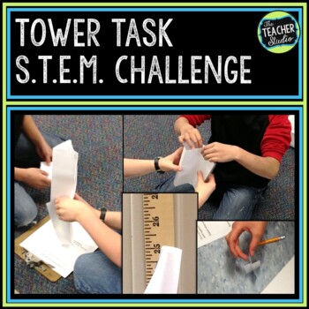 Preview of STEM Hands On Science Investigation:  Tower Teamwork