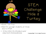 STEM: Hide a Turkey Challenge
