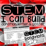 STEM I Can Build - Donation Letters and Sign