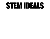 STEM Ideals Large Print for Bulleting Board