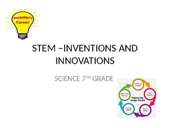 Preview of STEM.,,,Innovations and Inventions