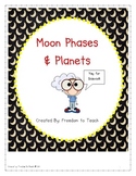 STEM: Inquiry based Moon Phases & Planets: Vocab*Games*Lab
