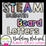 STEM Inspired Bulletin Board Letters STEAM