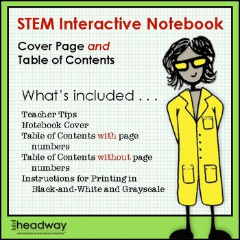 Preview of STEM Interactive Notebook Cover