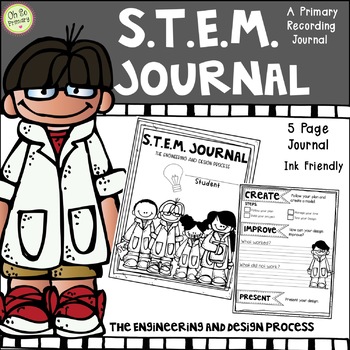 Preview of STEM Journal - STEM Recording Sheets - For Any STEM Project
