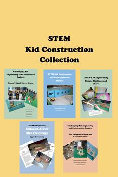 Preview of STEM Kid Construction COLLECTION 110+ Pages 20+ Hours