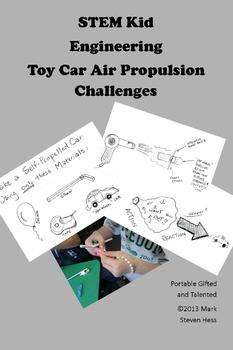 Preview of STEM Kid Engineering -- Toy Car Air Propulsion Challenges