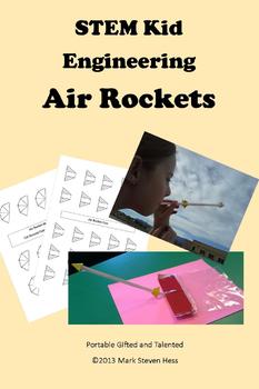 Preview of STEM Kid Engineering and Construction -- Air Rockets x 2