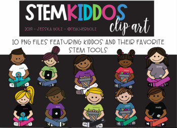 Preview of STEM Kiddos Clip Art
