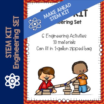 Preview of STEM Kit | Engineering Activities | Make Ahead STEM lessons
