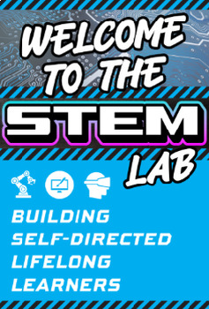 Preview of STEM Lab Door Sign