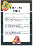 STEM Lab Rules Poster 1