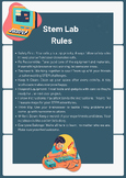 STEM Lab Rules Poster 3