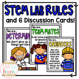 STEM Lab Rules Posters and Discussion Cards