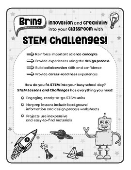 STEM Lessons and Challenges, Grade 1 by Evan-Moor Educational Publishers