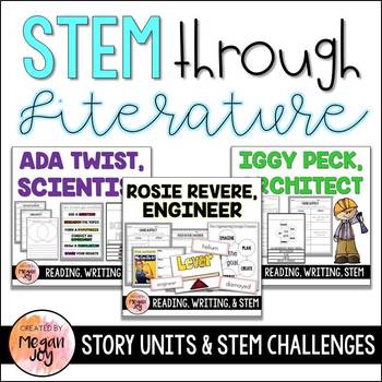 Preview of Iggy Peck, Ada Twist, & Rosie Revere - STEM & ELA Activities