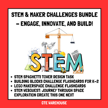 Preview of STEM & Maker Challenges Bundle - Engage, Innovate, and Build!