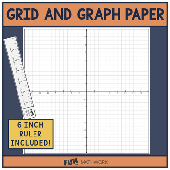 STEM Math Worksheets- Grid and Graph Paper 1/2, 1/4,& 1/10 Inch Square ...