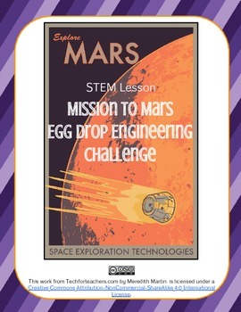 Preview of STEM - Mission To Mars Egg Drop Challenge