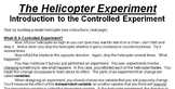 STEM/NGSS Controlled Experiment Mini-Lab--The Helicopter E