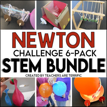 Preview of STEM Challenges 6 Projects featuring Newton's Laws of Motion