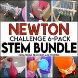 STEM Challenges 6 Projects featuring Newton's Laws of Motion