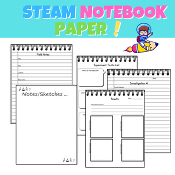 Preview of STEM Notebook Paper