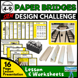 STEM - Paper Bridges Design Challenge