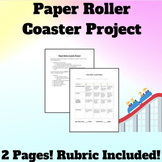 STEM Paper Roller Coaster