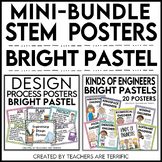STEM Poster Mini Bundle in Bright Pastels