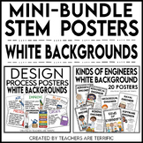 STEM Poster Mini Bundle with White Backgrounds
