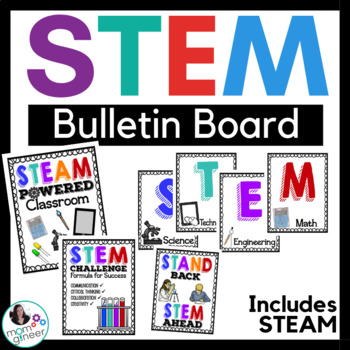 Preview of STEM Bulletin Board Posters for the Classroom