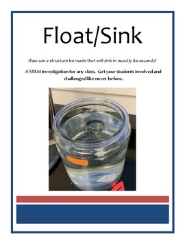 Preview of STEM Problem: Float/Sink