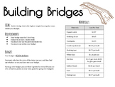 STEM Project: Building Bridges Freebie!