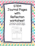 STEM Project Journal Pages