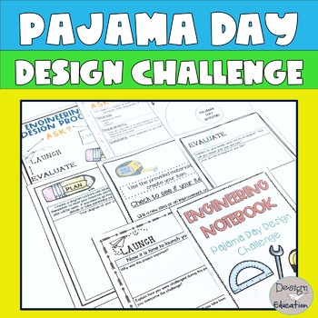 Preview of STEM Challenge Pajama Day | Engineering Design Project | STEM Activity