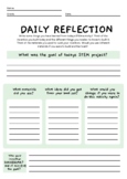 STEM Project Reflection