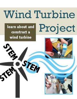 Preview of STEM Project: WIND TURBINE Alternative Energy Inquiry