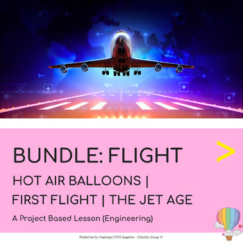 Preview of STEM Projects: Flight | Project-Based Learning BUNDLE (PBL)